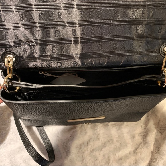 π€ New Ted Baker - Diaana Bar Shoulder Bag - Black π€ - Picture 12 of 13